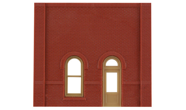 Design Preservation Models DPM HO Modular Building System(TM) -- Street Level Wall Sections w/Arched Entry - Kit - WOO30101