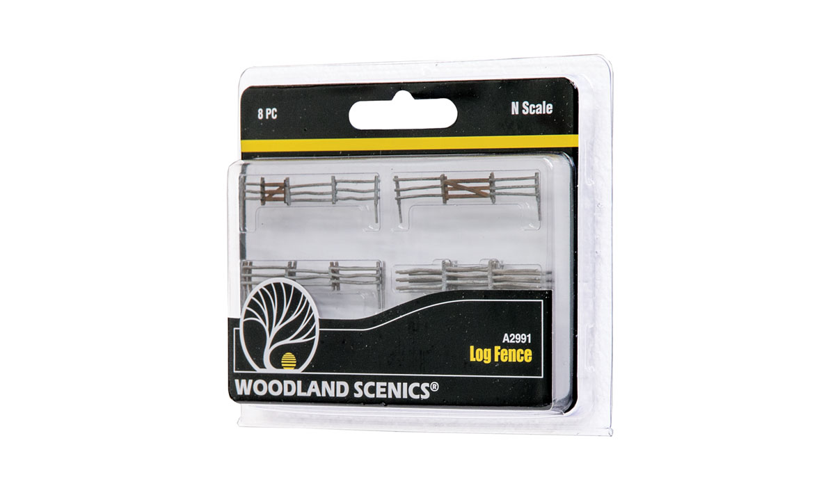 Woodland Scenics N Log Fence - WOOA2991