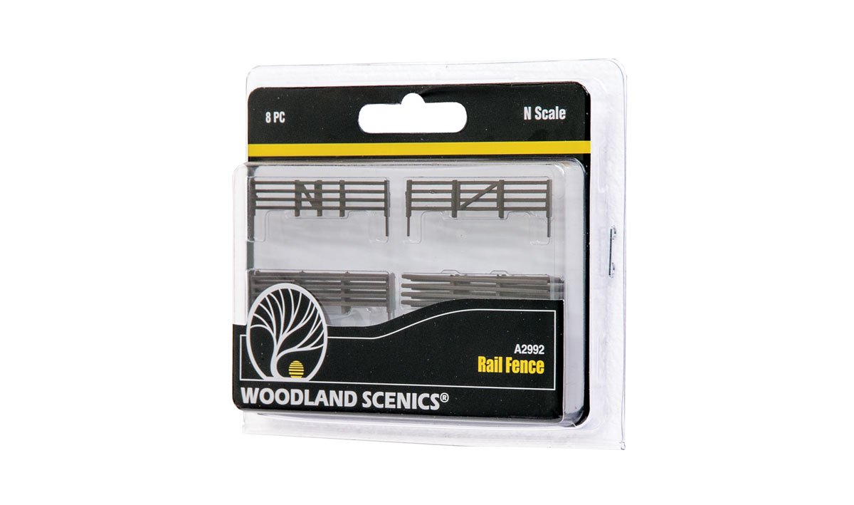 Woodland Scenics N Rail Fence - WOOA2992