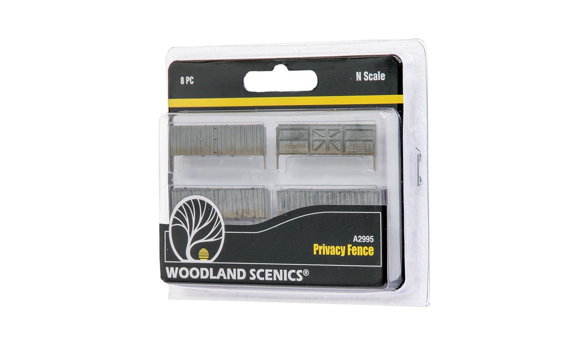 Woodland Scenics N Privacy Fence - WOOA2995