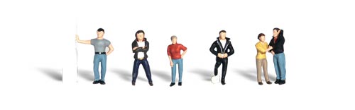 Woodland Scenics Scenic Accents(R) -- Rebels pkg(6) - WOOA1849