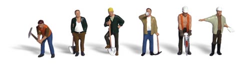 Woodland Scenics Road Crew - Scenic Accents(R) -- pkg(6) - WOOA1850