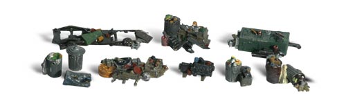 Woodland Scenics HO Assorted Junk - WOOA1852