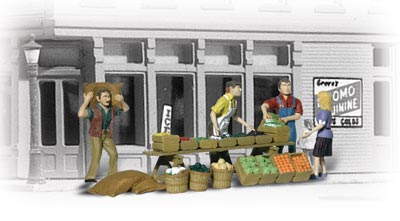 Woodland Scenics HO Farmers Market - WOOA1896