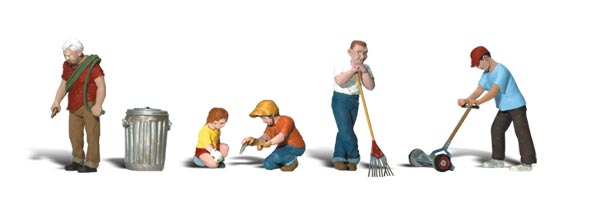 Woodland Scenics HO Lawn Workers - WOOA1915