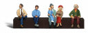 Woodland Scenics Scenic Accents(R) Figures -- Passengers pkg(6) - WOOA2190