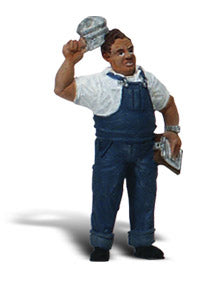 Woodland Scenics Accents(R) G Scale Figures -- Mechanic Supervisor - WOOA2525