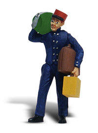 Woodland Scenics Scenic Accents(R) Figures -- Baggage Porter - WOOA2527