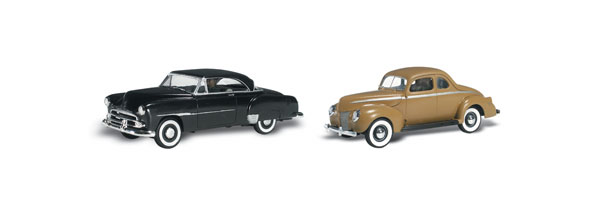 Woodland Scenics HO Cruisin' Coupes - WOOAS5536