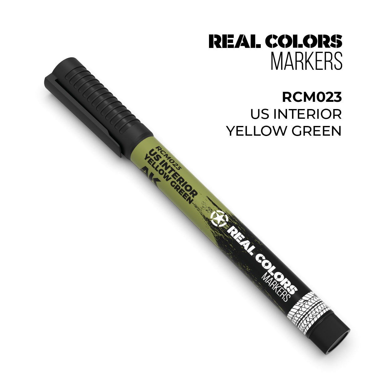 AK Interactive AK Interactive Real Colors Markers US Interior Yellow Green