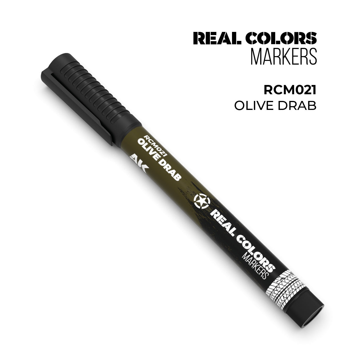 AK Interactive AK Interactive Real Colors Markers Olive Drab