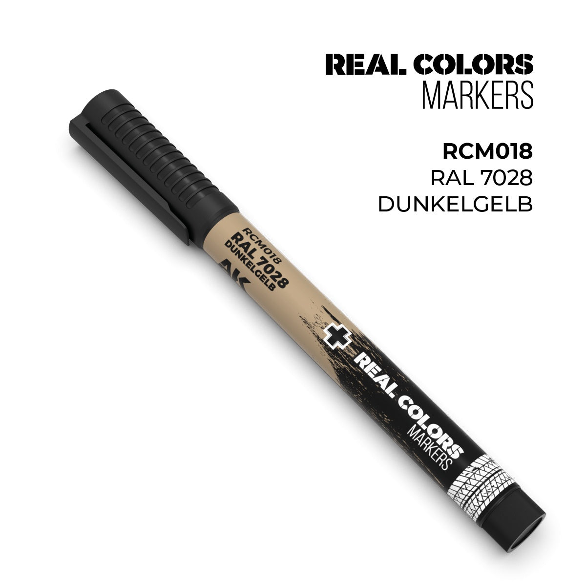 AK Interactive AK Interactive Real Colors Markers RAL 7028 Dunkelgelb