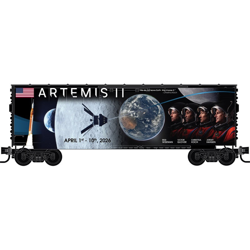 Micro-Trains by Atlas 310 010 003 HO-Scale 40' Insulated Plug Door Boxcar Kit - Artemis II