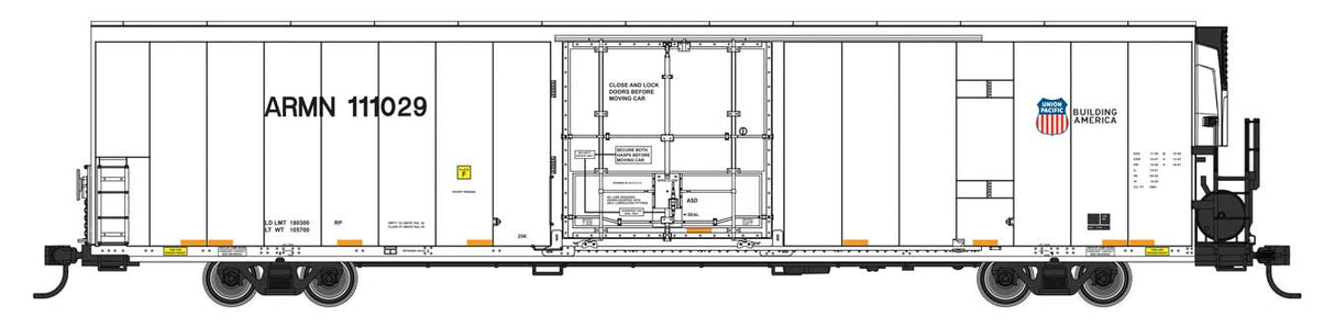 WalthersMainline HO 72' Modern Refrigerator Boxcar - Ready to Run -- Union Pacific (UP) ARMN #111029