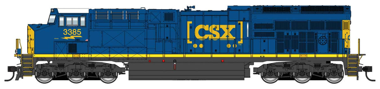 WalthersMainline HO GE ET44AC Evolution Series GEVO Tier 4 - Standard DC -- CSX #3385