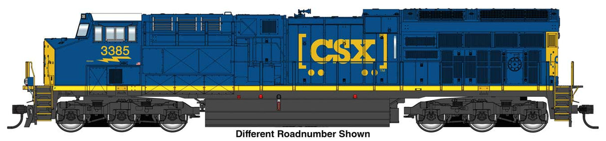 WalthersMainline HO GE ET44AC Evolution Series GEVO Tier 4 - Standard DC -- CSX #3456