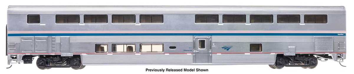 WalthersProto 85' Bombardier Superliner II Transition Sleeper - Lighted - Ready to Run -- Amtrak(R) (Phase VI) #39020