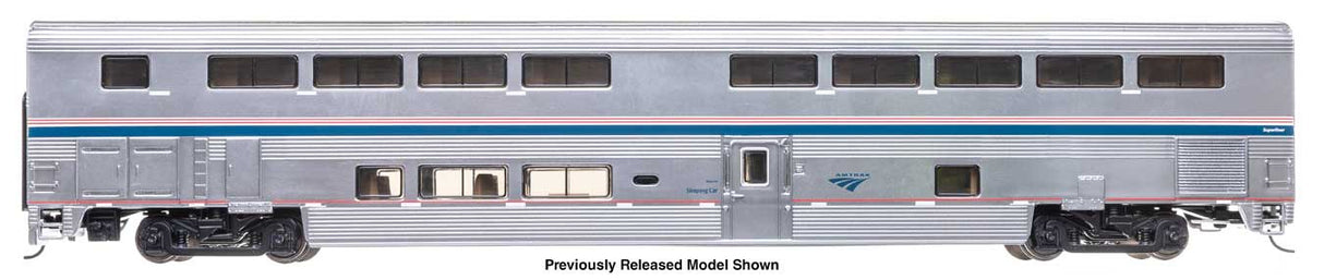 WalthersProto 85' Bombardier Superliner II Transition Sleeper - Lighted - Ready to Run -- Amtrak(R) (Phase VI) #39026