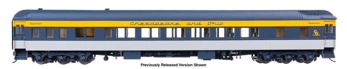 WalthersProto HO 82' Pullman Heavyweight 12-1 Sleeper - Ready to Run -- Chesapeake & Ohio (C&O) Spirit of '76