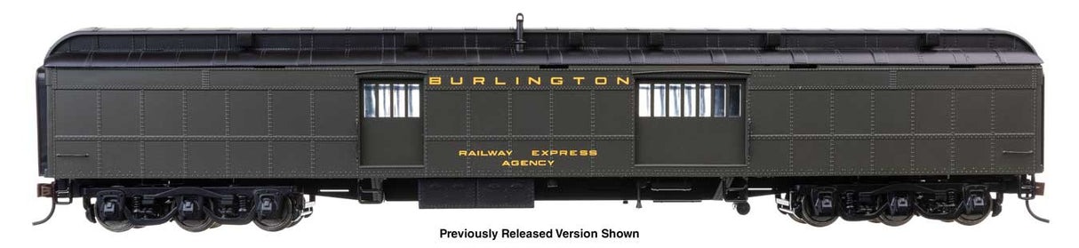 WalthersProto HO 70' Heavyweight Baggage Car - Ready to Run -- Chicago, Burlington & Quincy (CB&Q) #1534