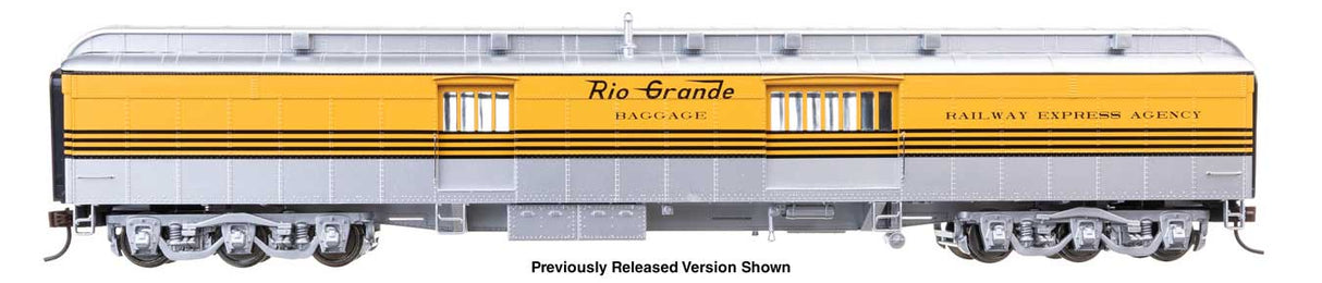 WalthersProto HO 70' Heavyweight Baggage Car - Ready to Run -- Denver & Rio Grande Western (D&RGW) #772
