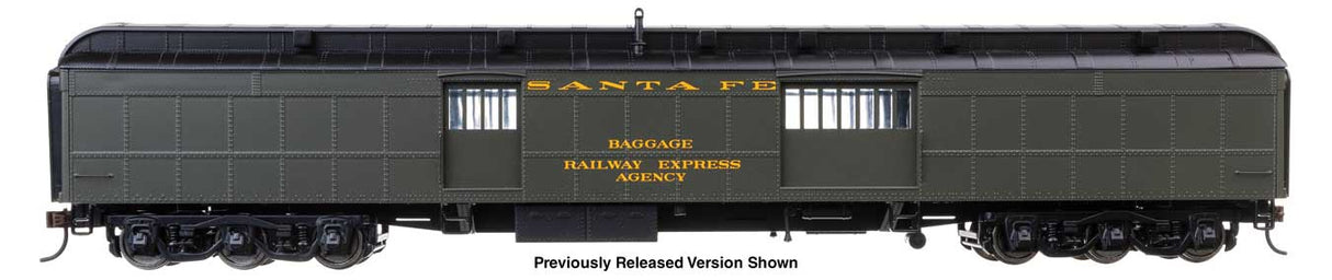 WalthersProto HO 70' Heavyweight Baggage Car - Ready to Run -- Santa Fe (ATSF) #1860