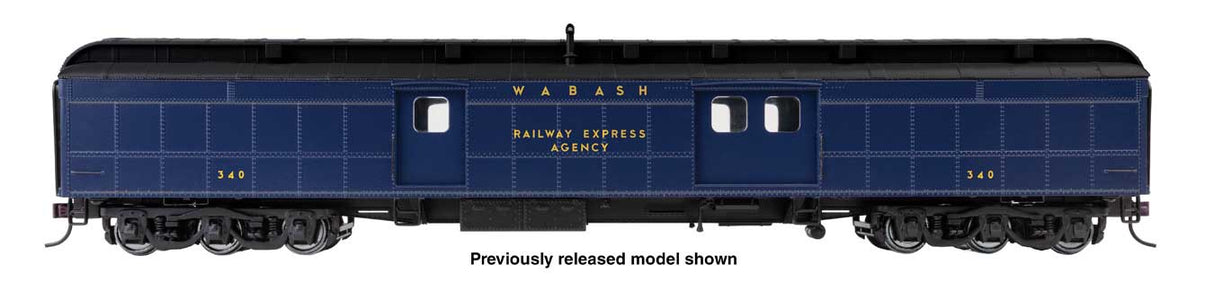 WalthersProto HO 70' Heavyweight Baggage Car - Ready to Run -- Wabash (WAB) #367