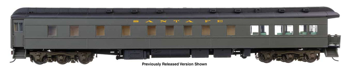 WalthersProto HO 82' Pullman Heavyweight 3-2 Observation-Lounge - Ready to Run -- Santa Fe (ATSF) Crystal Bay