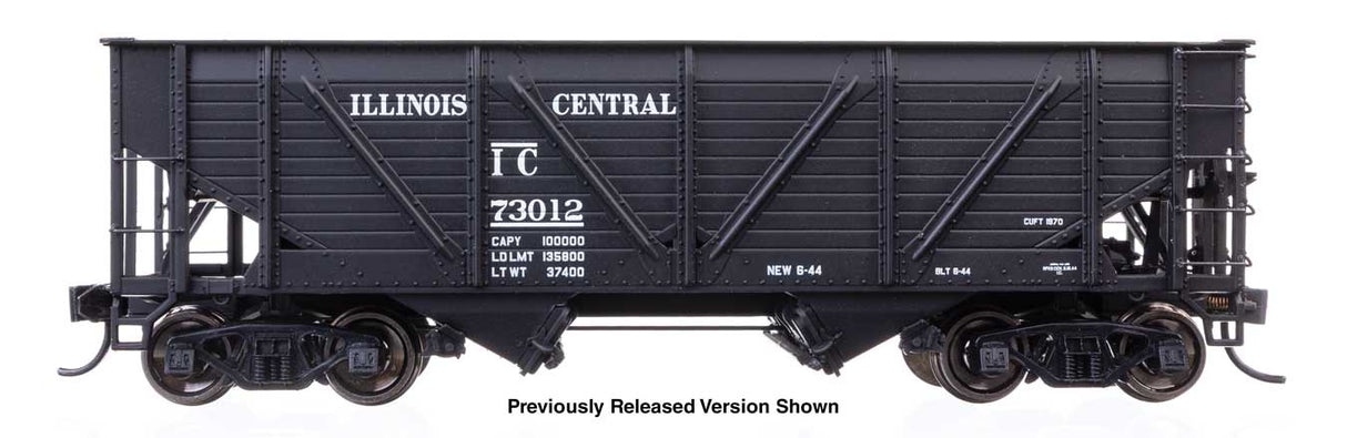 WalthersProto HO 34' Steel-Sheathed War Emergency Hopper - Ready to Run -- Illinois Central (IC) #73015