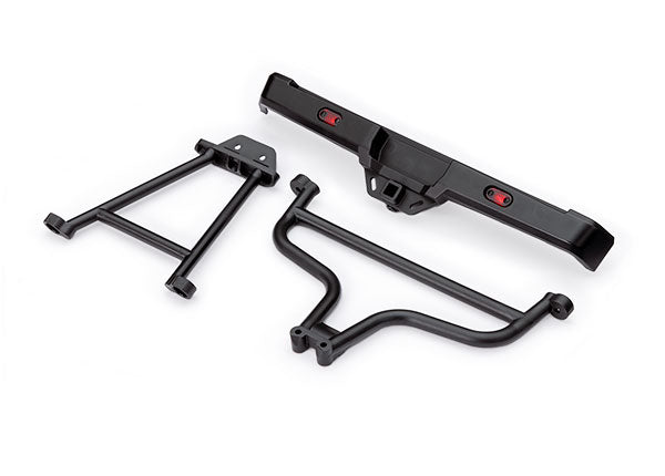 Traxxas 10152 Bumper, rear/ bumper mounts, rear (upper & lower) (fits Ford Raptor R)