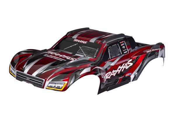 Traxxas 10211-RED Body MAXX SLASH - Red/DECALS