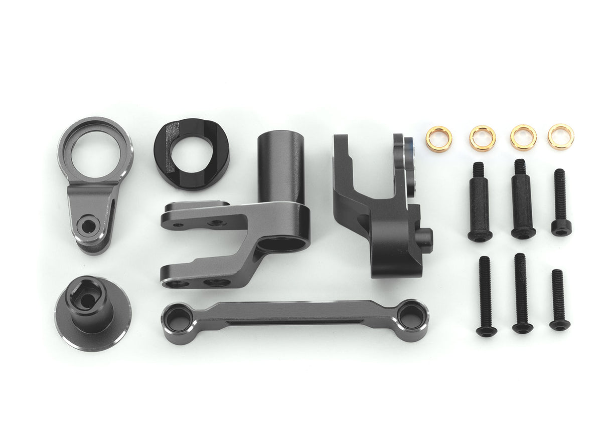 Traxxas 10246-GRAY Steering Bellcranks Aluminum - Gray
