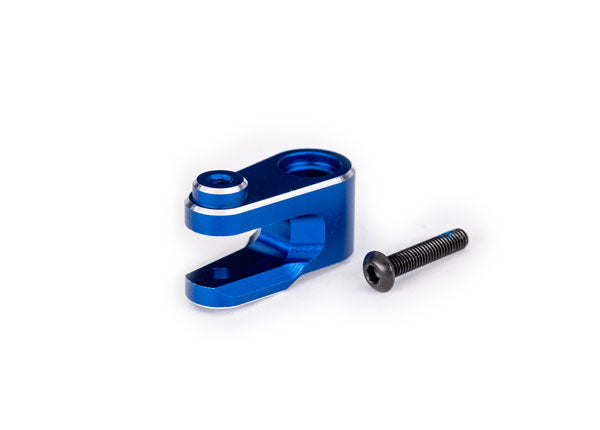 Traxxas 10247-BLUE Steering Servo Horn Aluminum - Blue