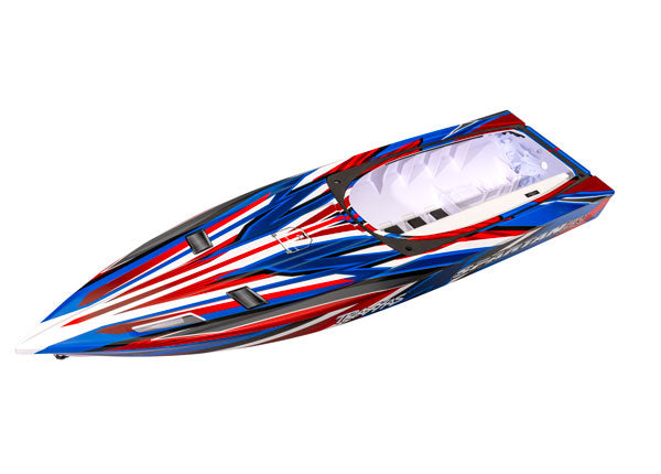 Traxxas 10315-RED Hull Spartan SR - Red Graphics