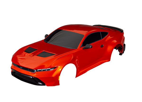 Traxxas 10511 Body, Ford Mustang, Complete (copper) (painted, decals applied) (includes side mirrors, spoiler, grilles, vents, & clipless Mounting)