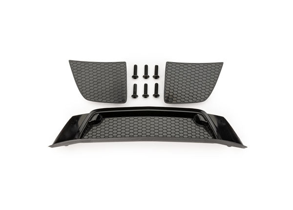 Traxxas 10514 Hood vents (left & right)/ Front grille/ 3x10mm BCS (6) (fits #10511 Body)