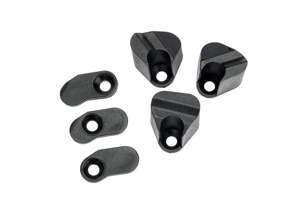 Traxxas 10724 Mini Maxx Adapters, electronic speed control (inner (3), outer (3))