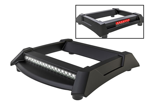 Traxxas 10796 Mini Maxx Skid Plate, roof (Body) (with LED lights) (fits #10711 Body)