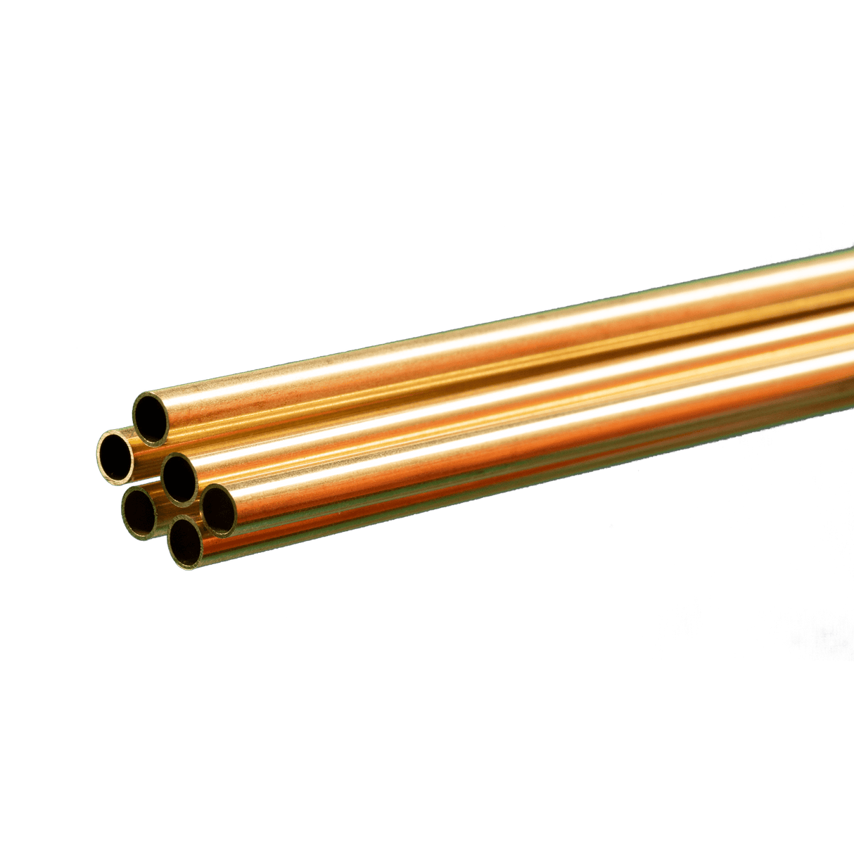 K&S Engineering Round Brass Tube 36",3/16" (6) - KNS1147
