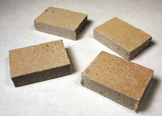 A-Line Track Cleaner Wiper Pads pkg(4) -- 1-1/2 x 2" 3.8 x 5cm - 116-10005
