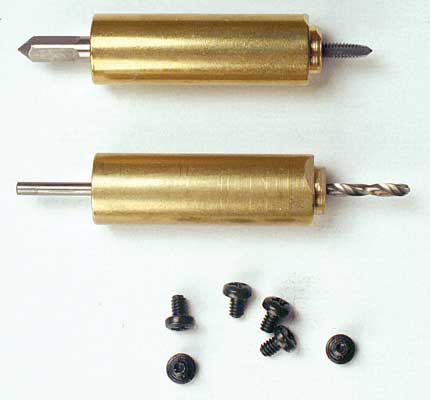 A-Line Bulls Eye Drill &amp; Jig Set -- Includes: Drill Jig, Tap Jig, Tap, #50 Drill &amp; 6 #2-56 Screws - 116-11007