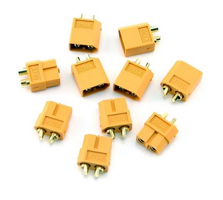 Hobbystar xt60 connector set 5/sets - 120-10-312