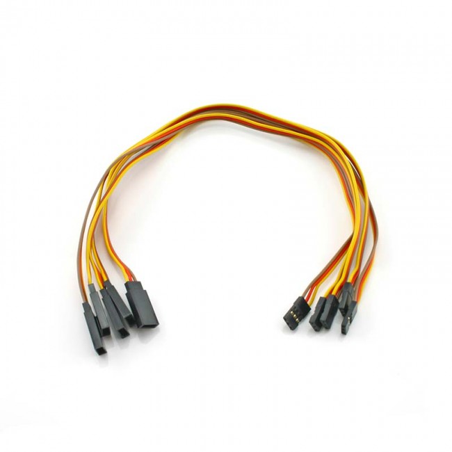 Hobbystar 300MM SERVO EXTENSION 5PK - 120-25-180