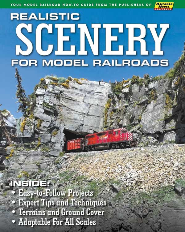 Realistic Scenery for Model Railroads -- Softcover, 96 Pages