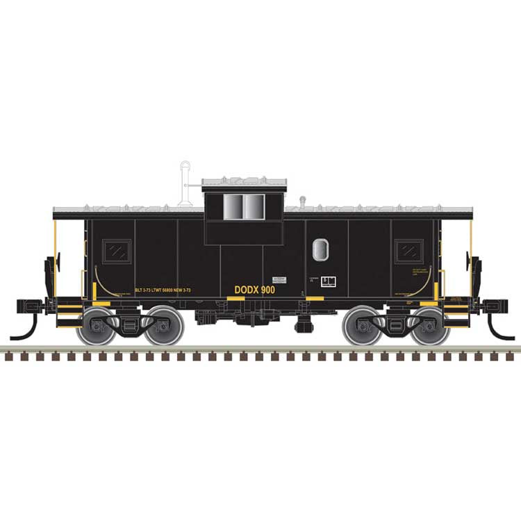 Atlas N Master Series Extended Vision Caboose - DODX #903 (dark green)