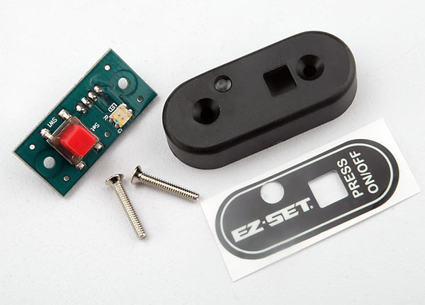 Traxxas 1576 Push button, remote/ switch cover/ 2x12 CM (2)