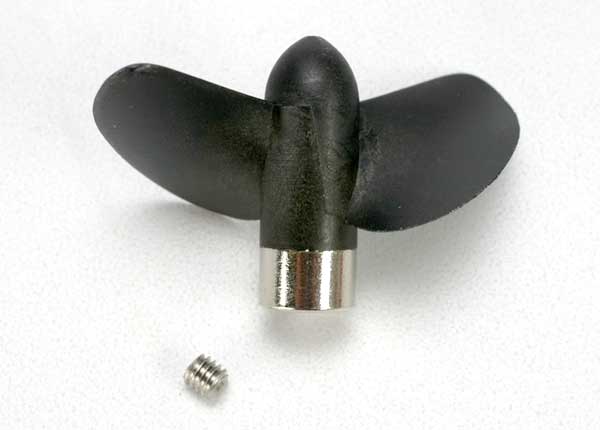 Traxxas 1583 Propeller ,  right /  4.0mm GS (set screw) (1) - TRA1583