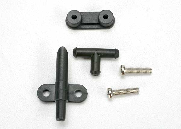 Traxxas 1588 Water pick-up /  backing Plate /  tee-fitting - TRA1588
