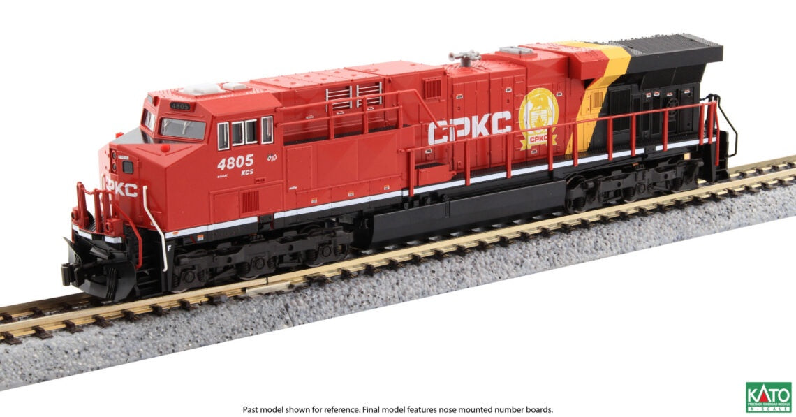 Kato 176-8968 N GE ES44AC GEVO - Standard DC -- Canadian Pacific