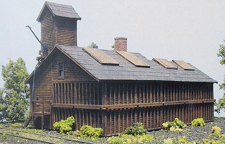 Branchline Trains Laser Art Structure Kits - Trackside Structures -- Sandhouse - 181-697